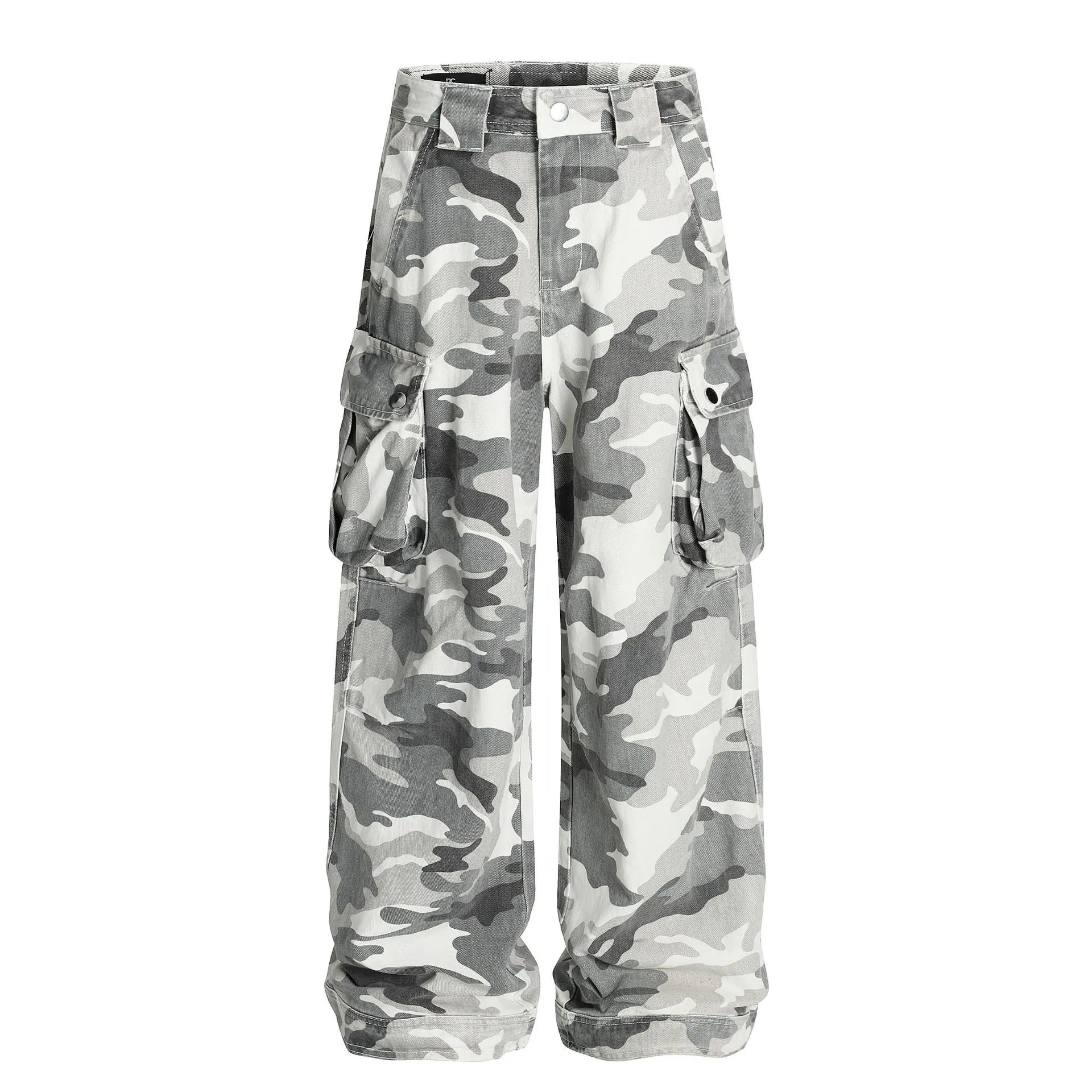Vintage Snow Camo Cargo Pants