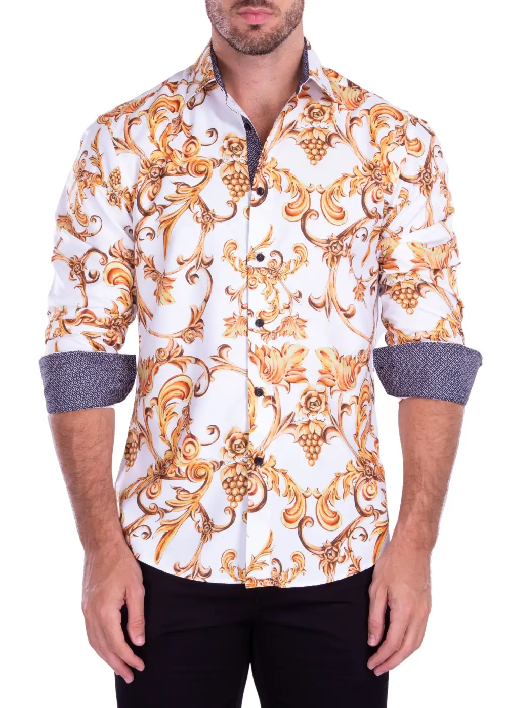 Smooth Long Sleeve Button Shirt