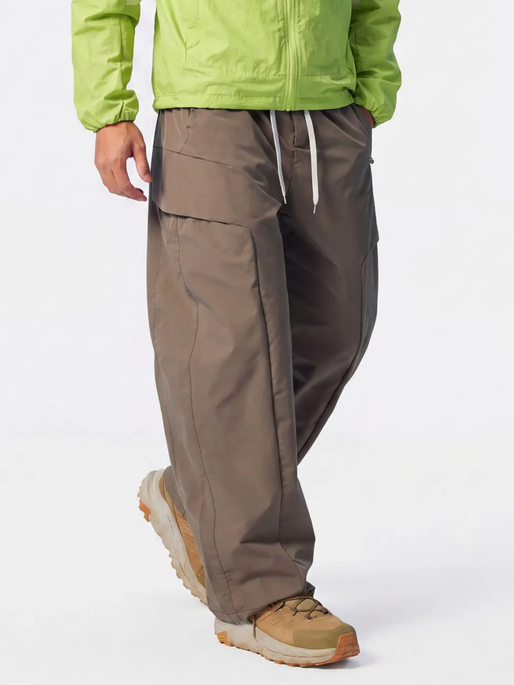 Breathable Lightweight Straight-Leg Tapered Cargo Pants