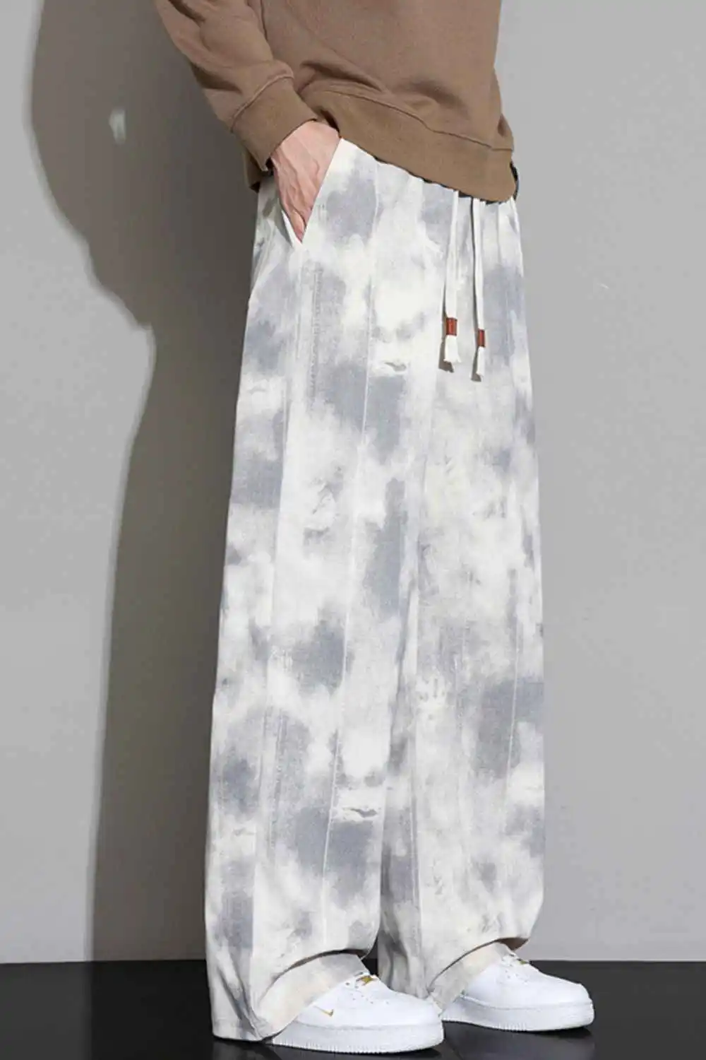 Tie-Dye Loose Fit Casual Pants