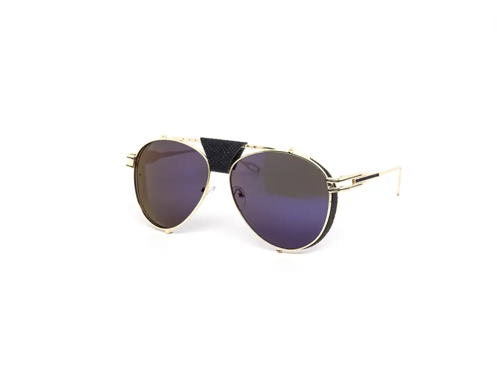 12-Pack Elegant Aviator Color Mirror Sunglasses