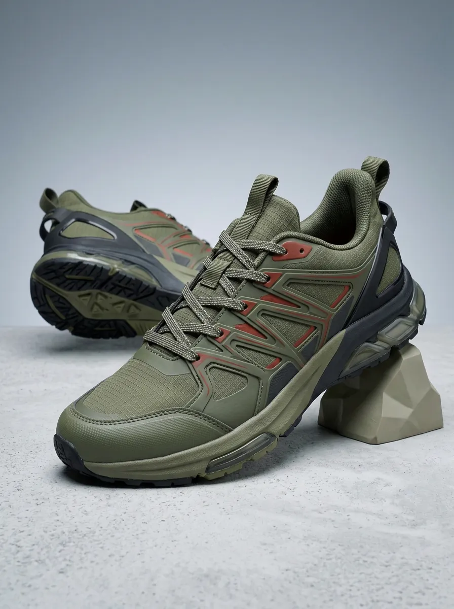 Men's Tempo Tactical Outdoor Printed Sneakers
