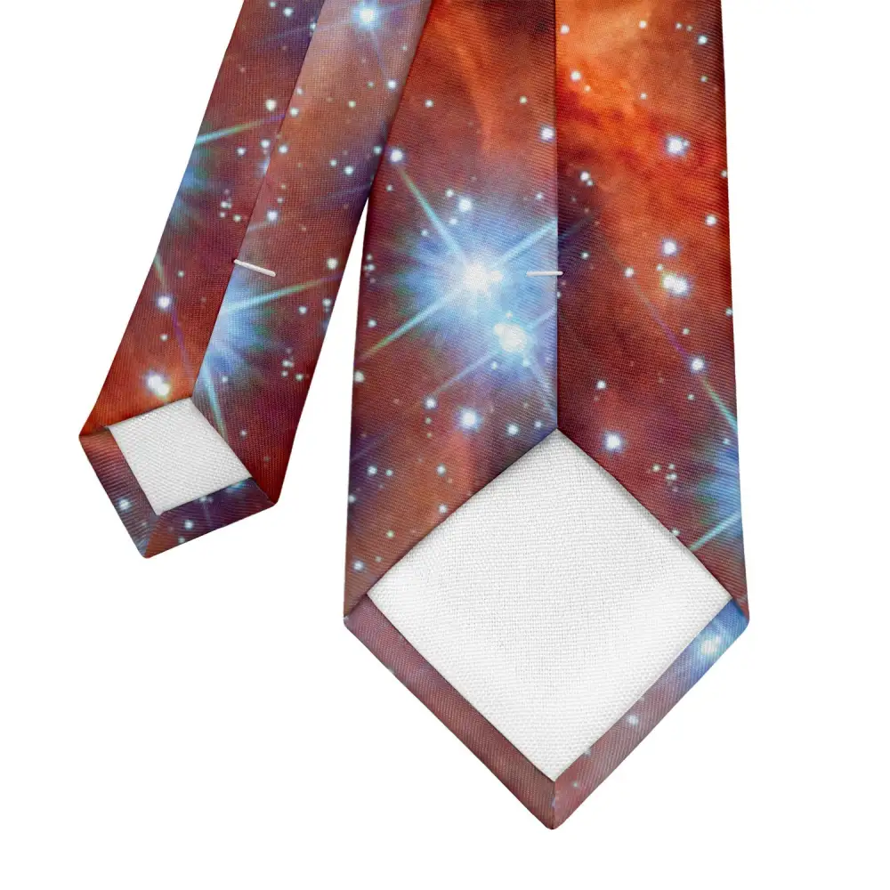 Refined Star Pattern Necktie