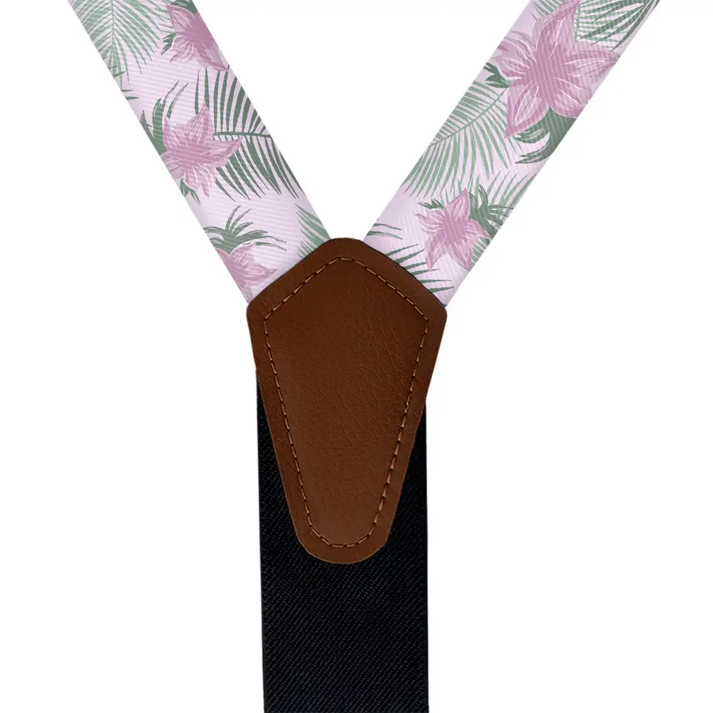Tropical Blooms Theme Suspenders