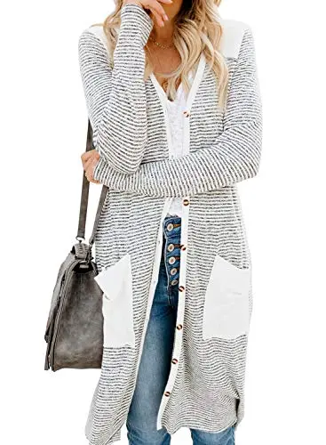 Womens2022FashionCasualOpenFrontPrintedCardigansSweatersThinCoatsJacketsOuterwear
