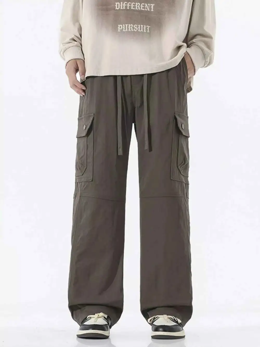 Multi-Pocket Cargo Utility Pants