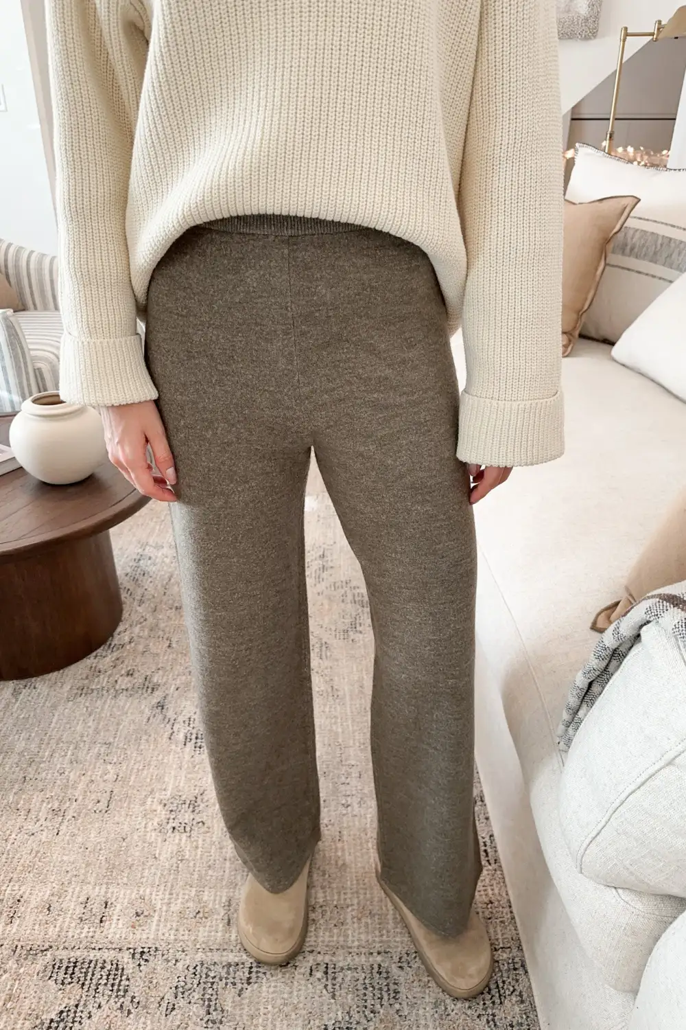 Cozy Soft Straight Leg Pants