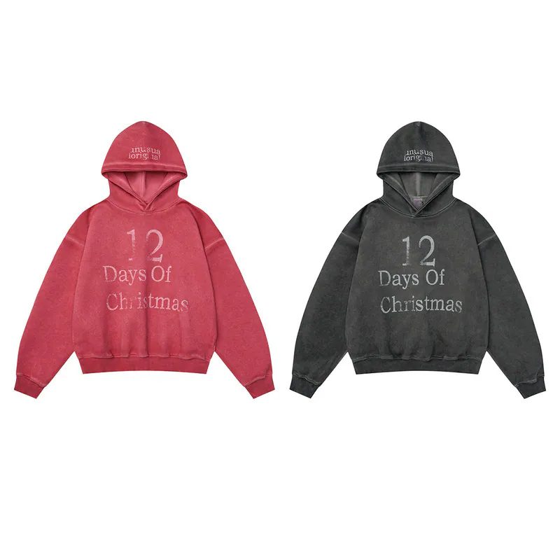 12DAYS Washed Logo Hoodie