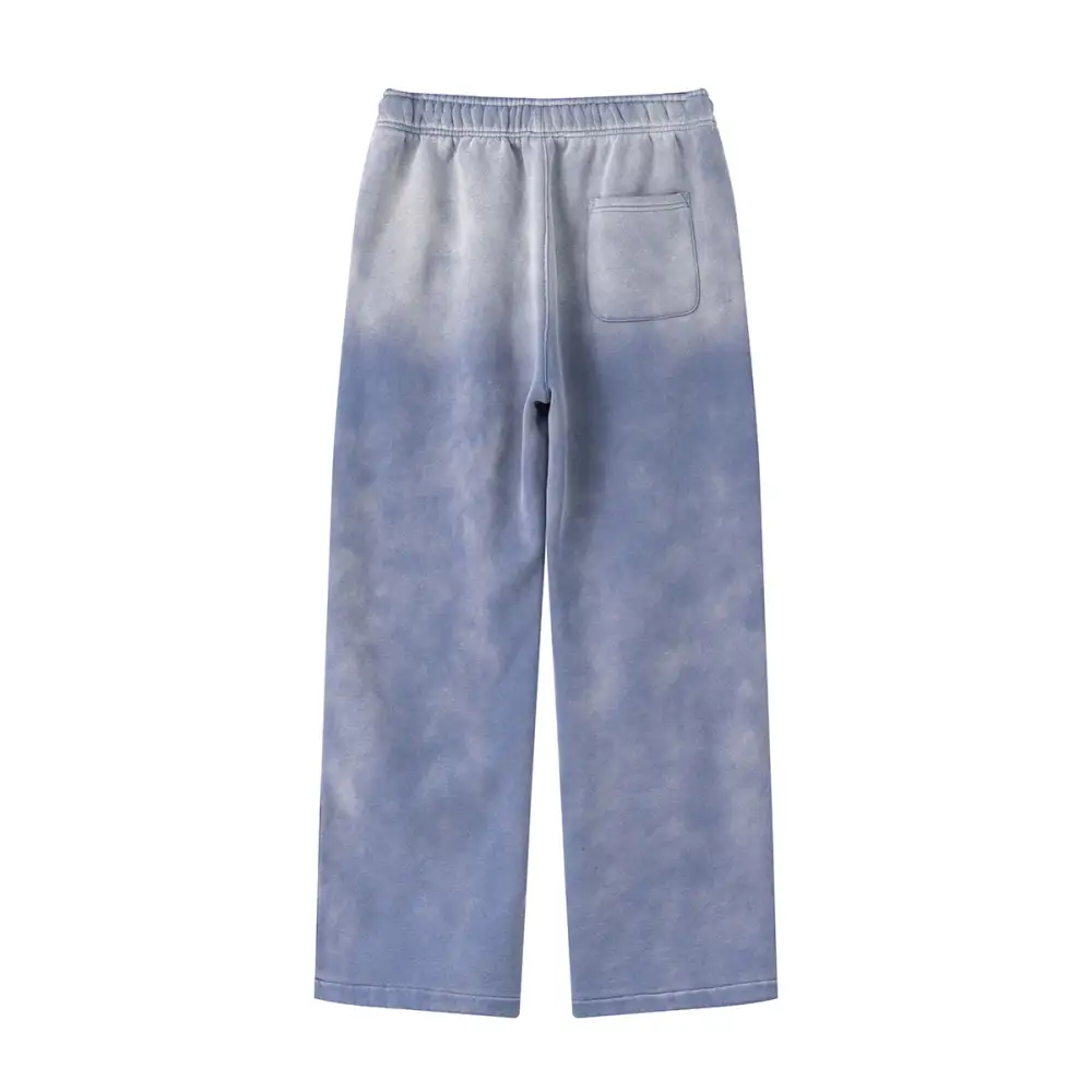 Acid Washed Faded Men's Jogger Pants