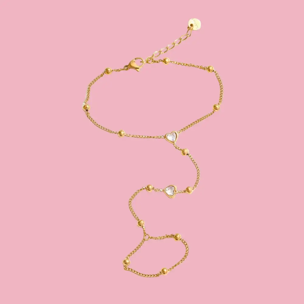 Modern Refined Heart Bracelet