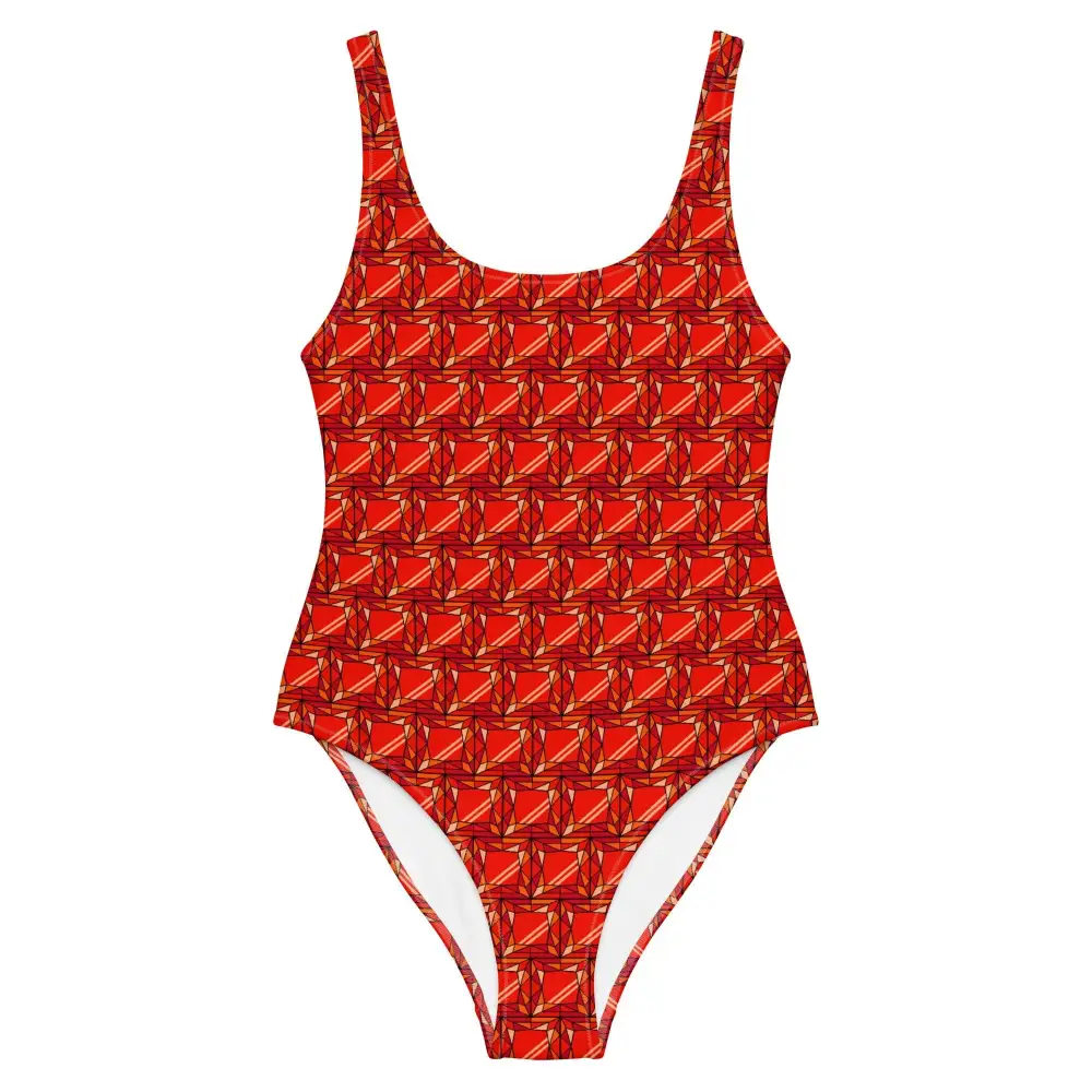 Modernist One-Piece Swimsuit