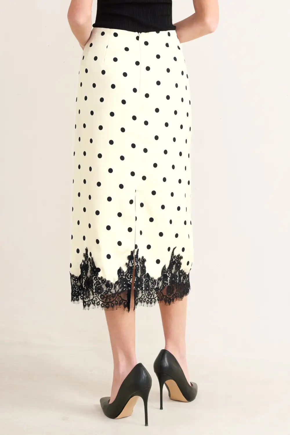 Lace Midi Skirt