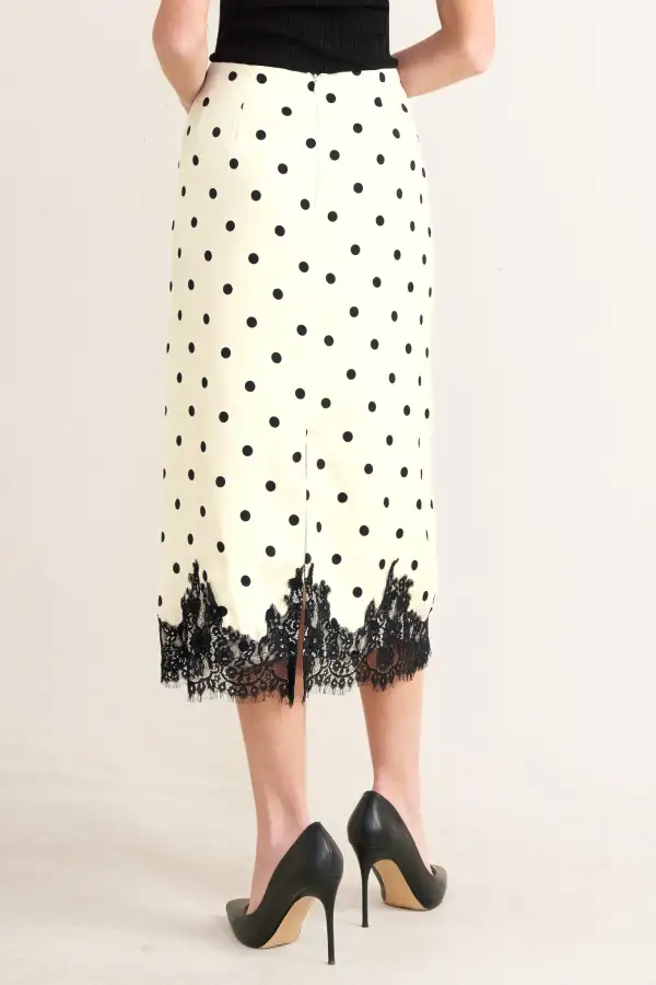 Lace Midi Skirt