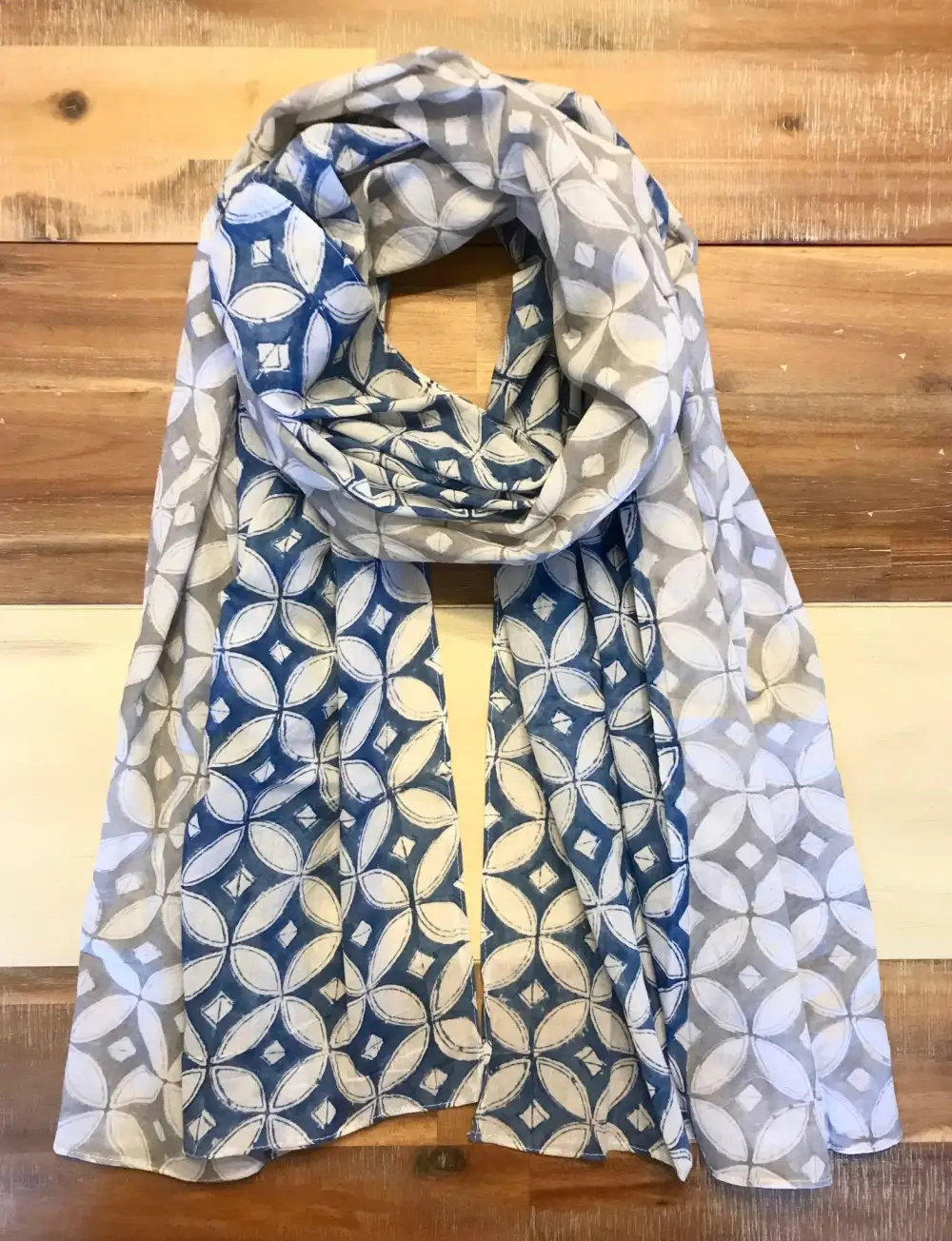 Blue Diamond Scarf