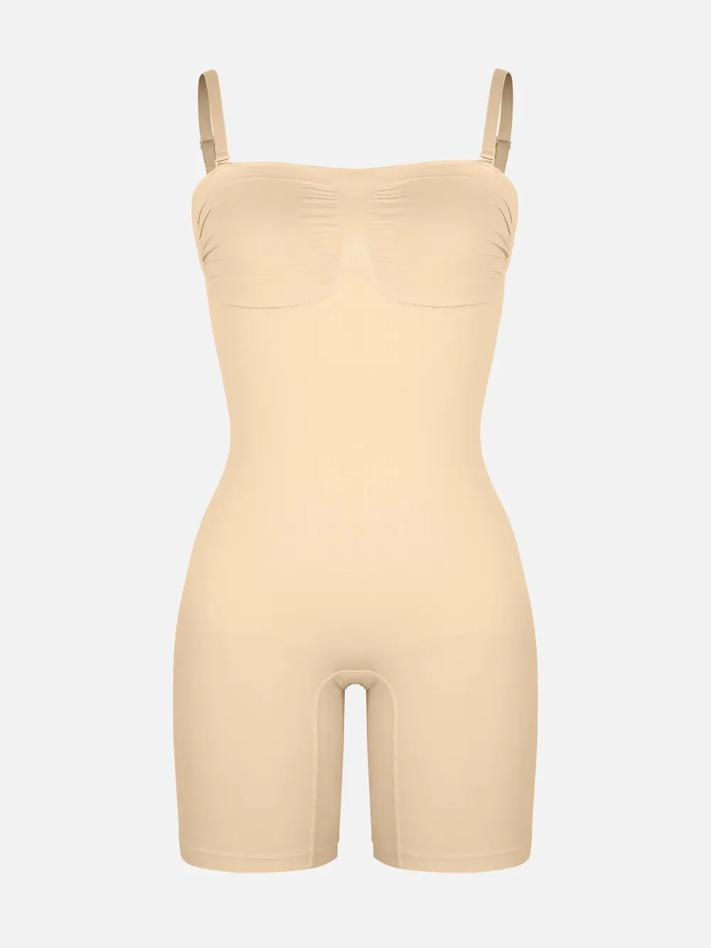 Seamless Strapless Shaping Bodysuit