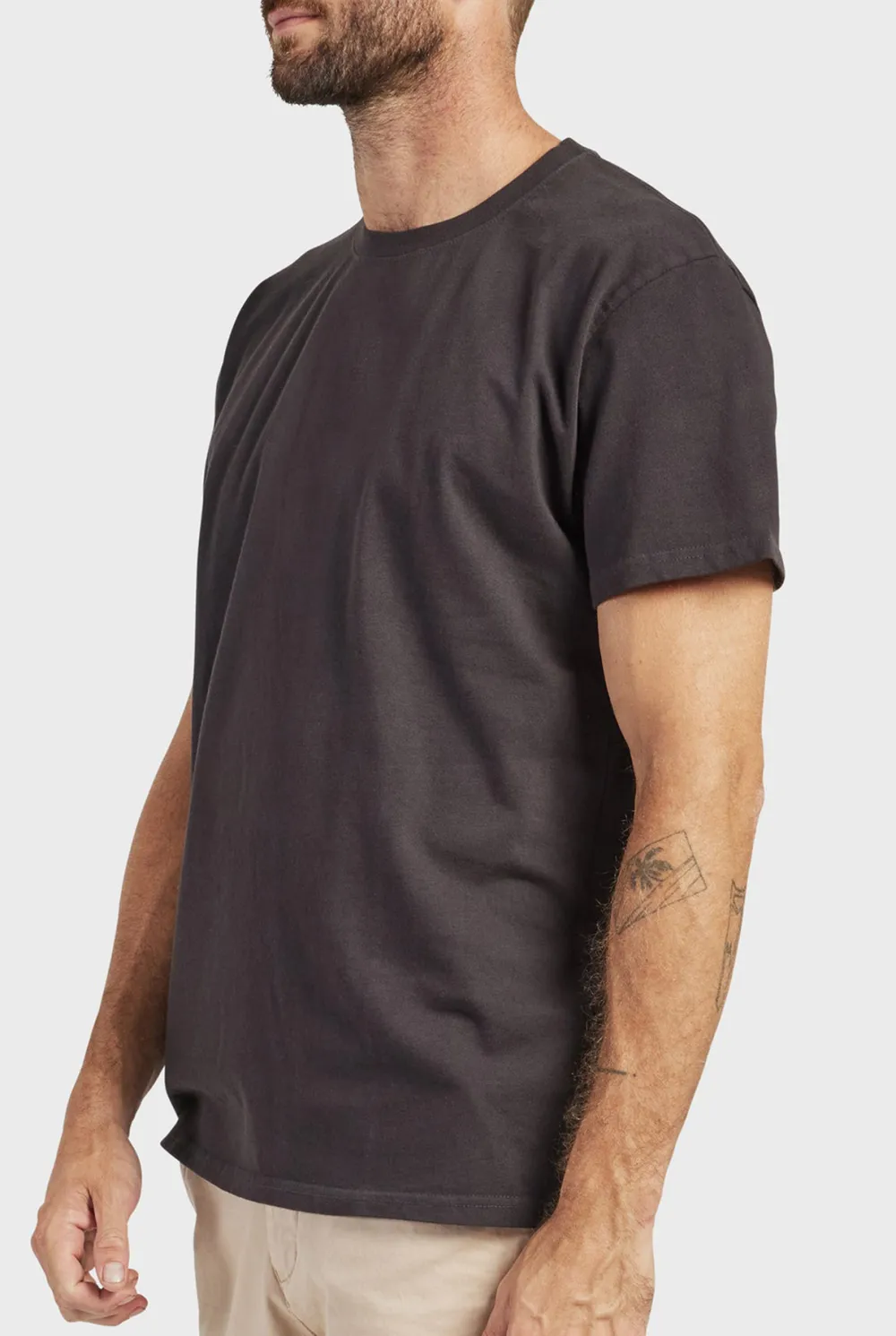 Navy Short Sleeve Crew Neck Tee