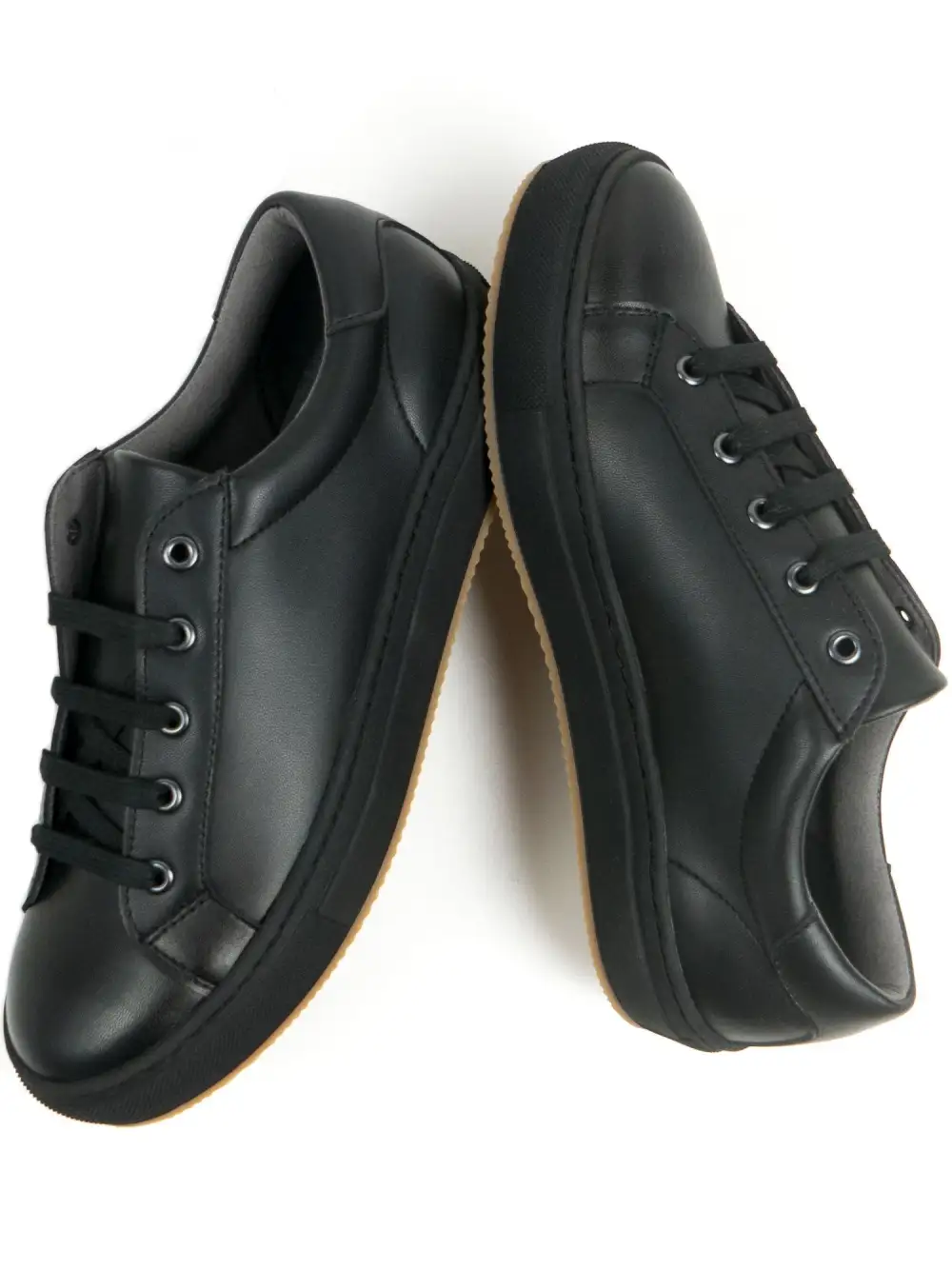 Men's Everyday Stable Vegan Leather Casual Sneakers