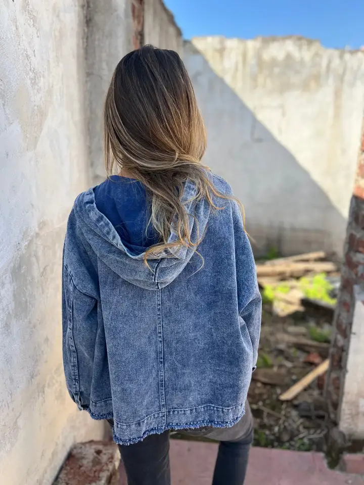 [3Pack]Fashion Denim Jacket