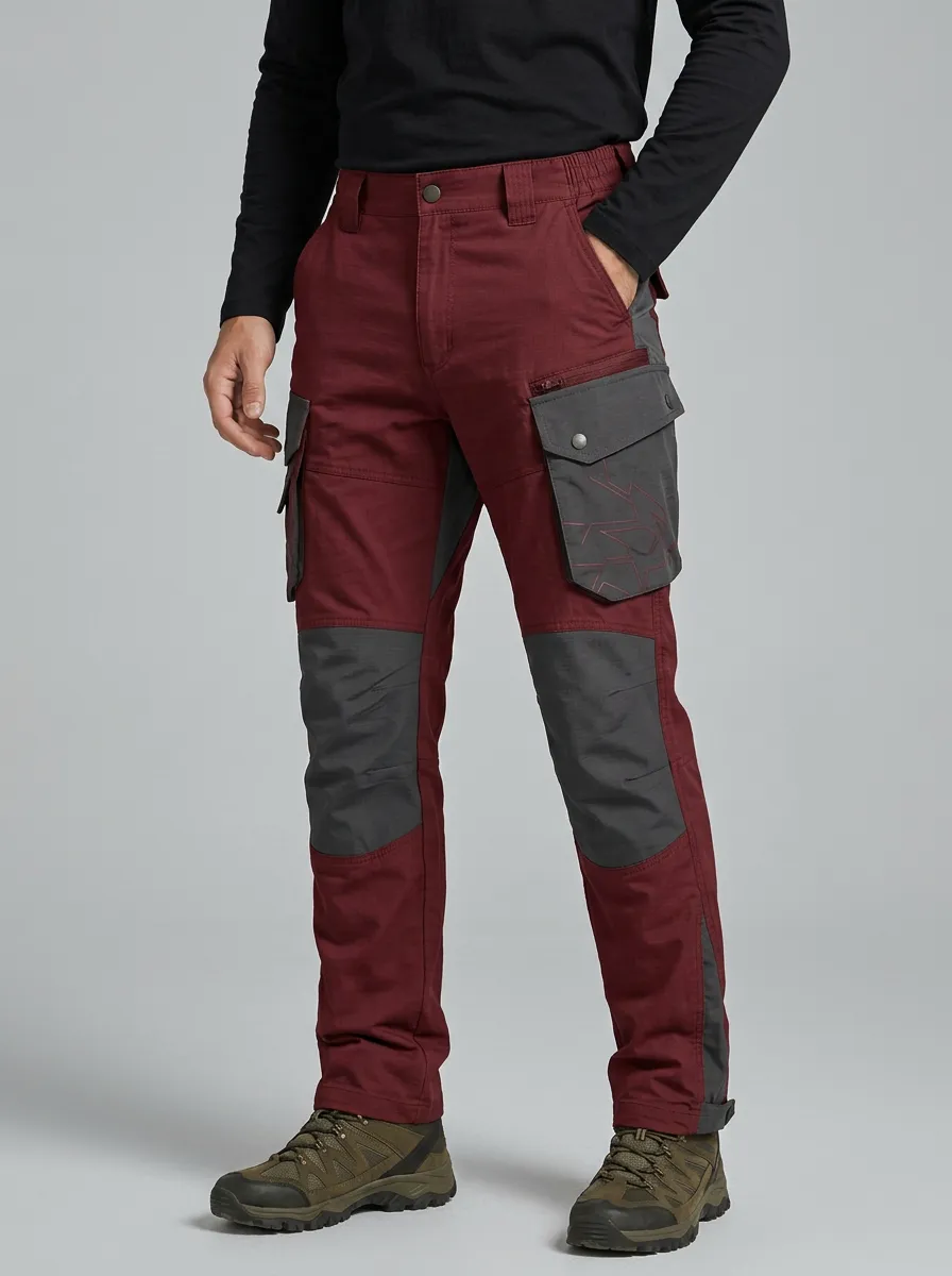 Unisex Terrain Pro Geometric Tactical Work Pants