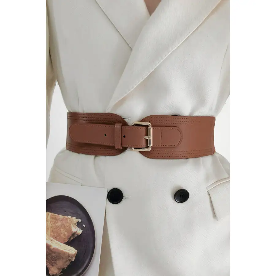 Modern Elastic Wide PU Belt