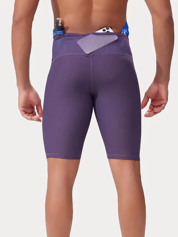 Men's Pro Stretch Compression Running Shorts