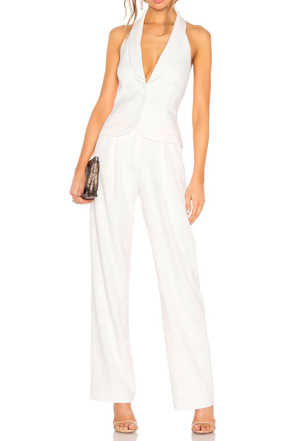 Ivory White Pant
