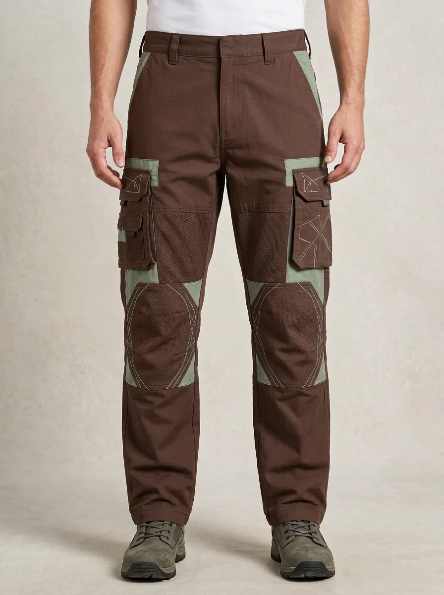 Men's Reinforced Knee Panel Cargo Pants