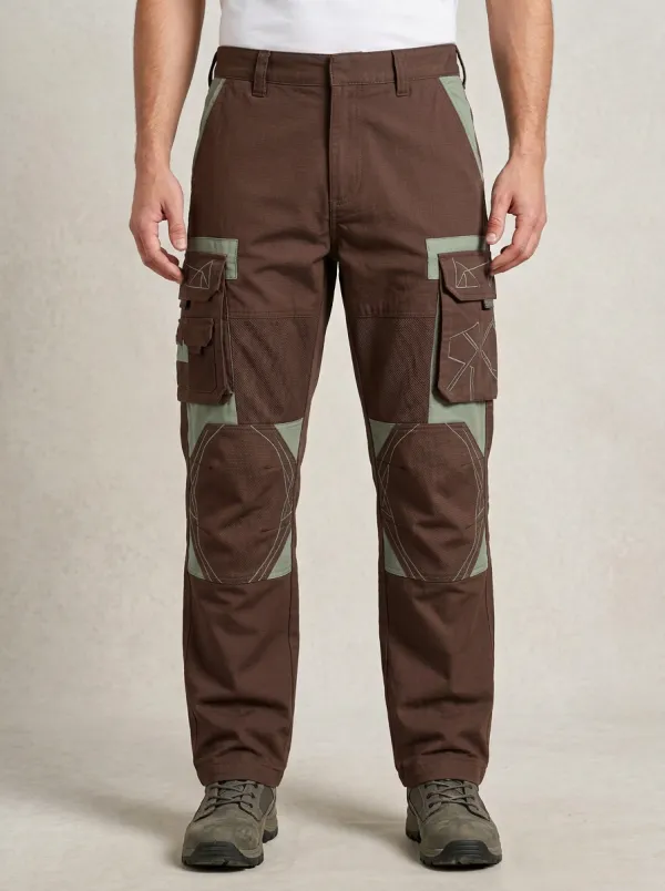 Men's Reinforced Knee Panel Cargo Pants