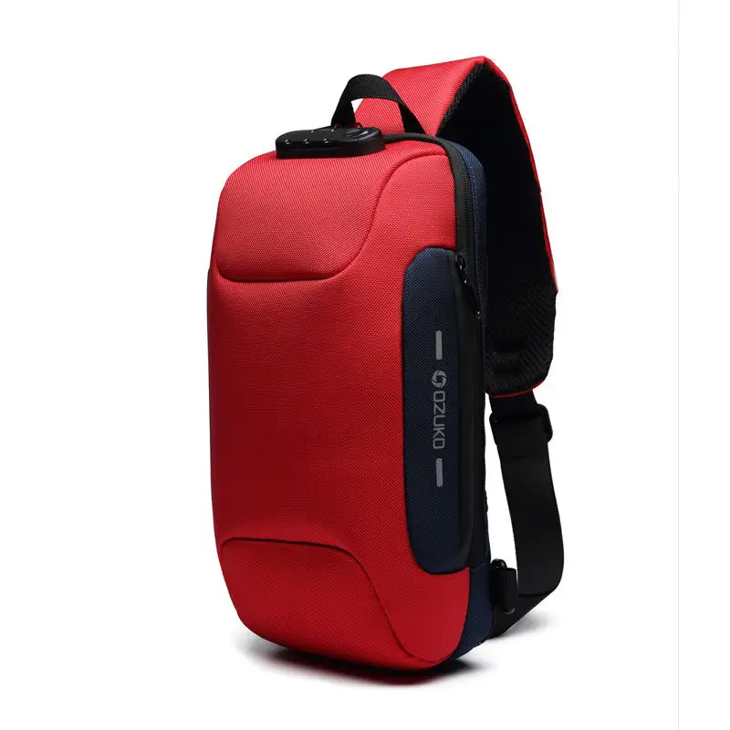 Water Resistant Utility Crossbody Chest Bag