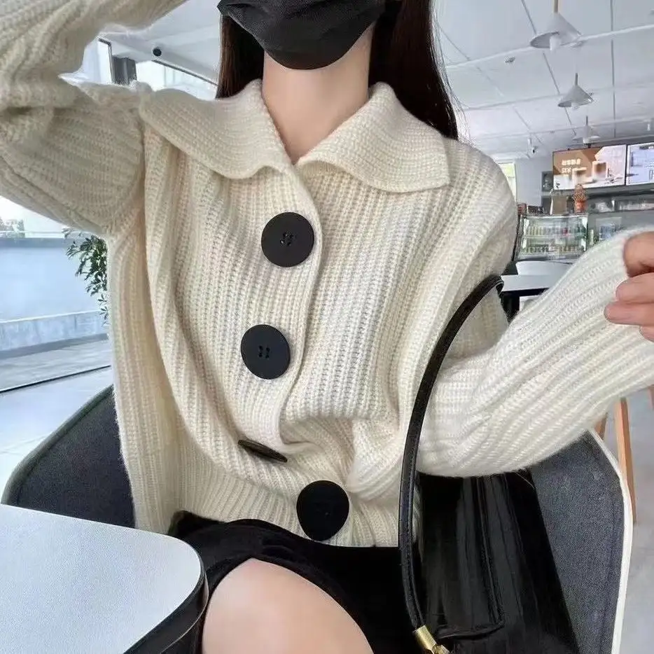 Super-Warm Knit Hybrid Cardigan-Coat