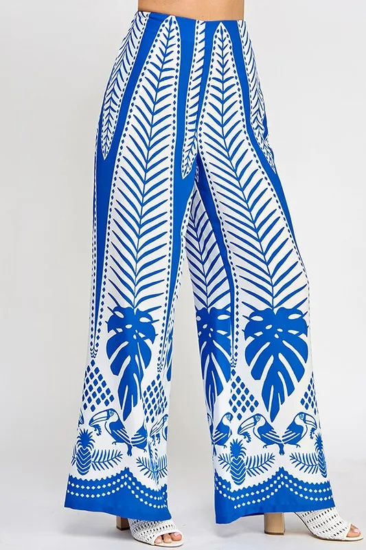 Clean Line Wide Leg Pants