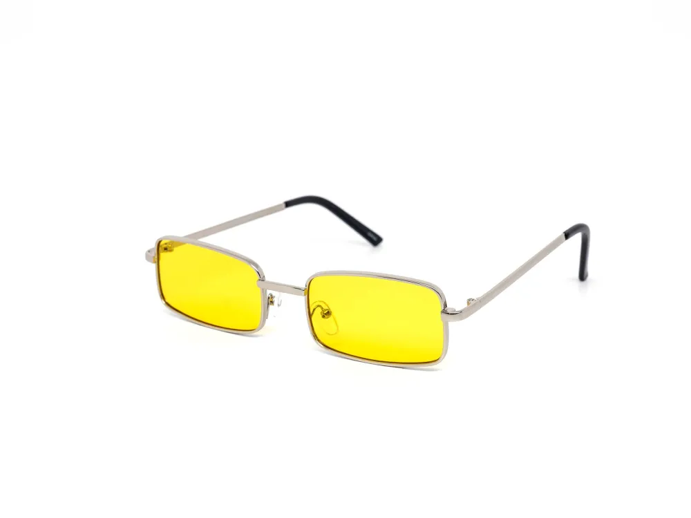 12-Pack Classic Metal Square Sunglasses