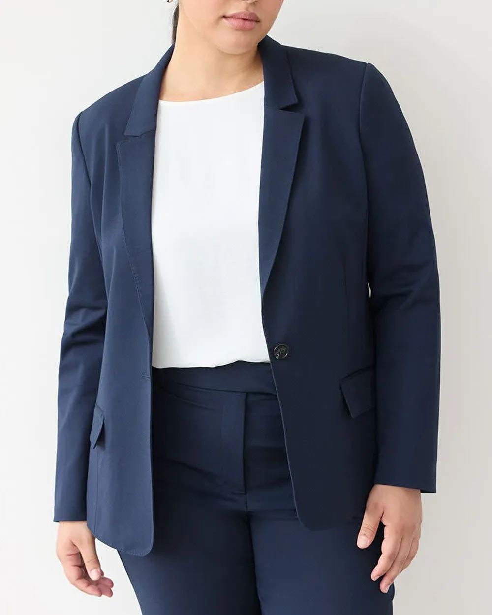 Structured Blazer  Classic Stretch