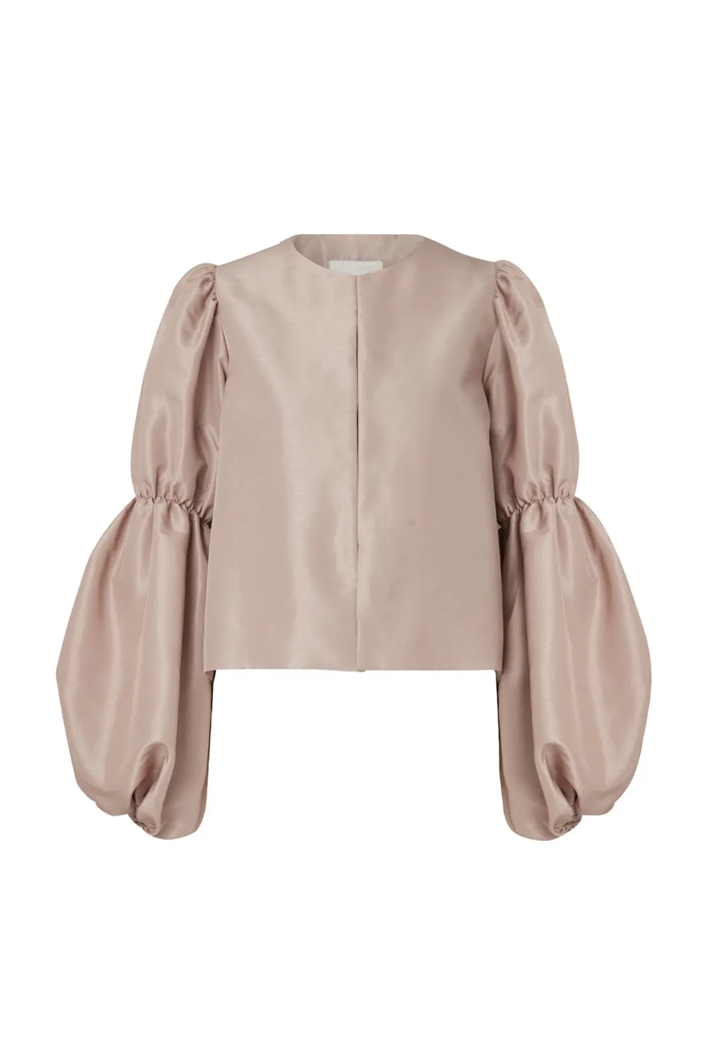 Long Sleeve Pouf Sleeve Blouse