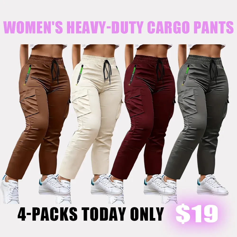 Women's Heavy-Duty Cargo Pants