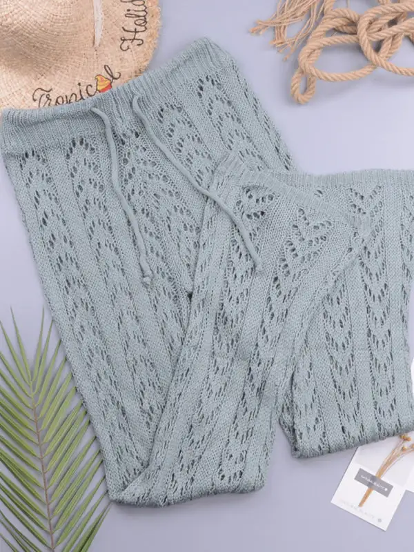 Open Knit Hand Hook Loose Swimsuit