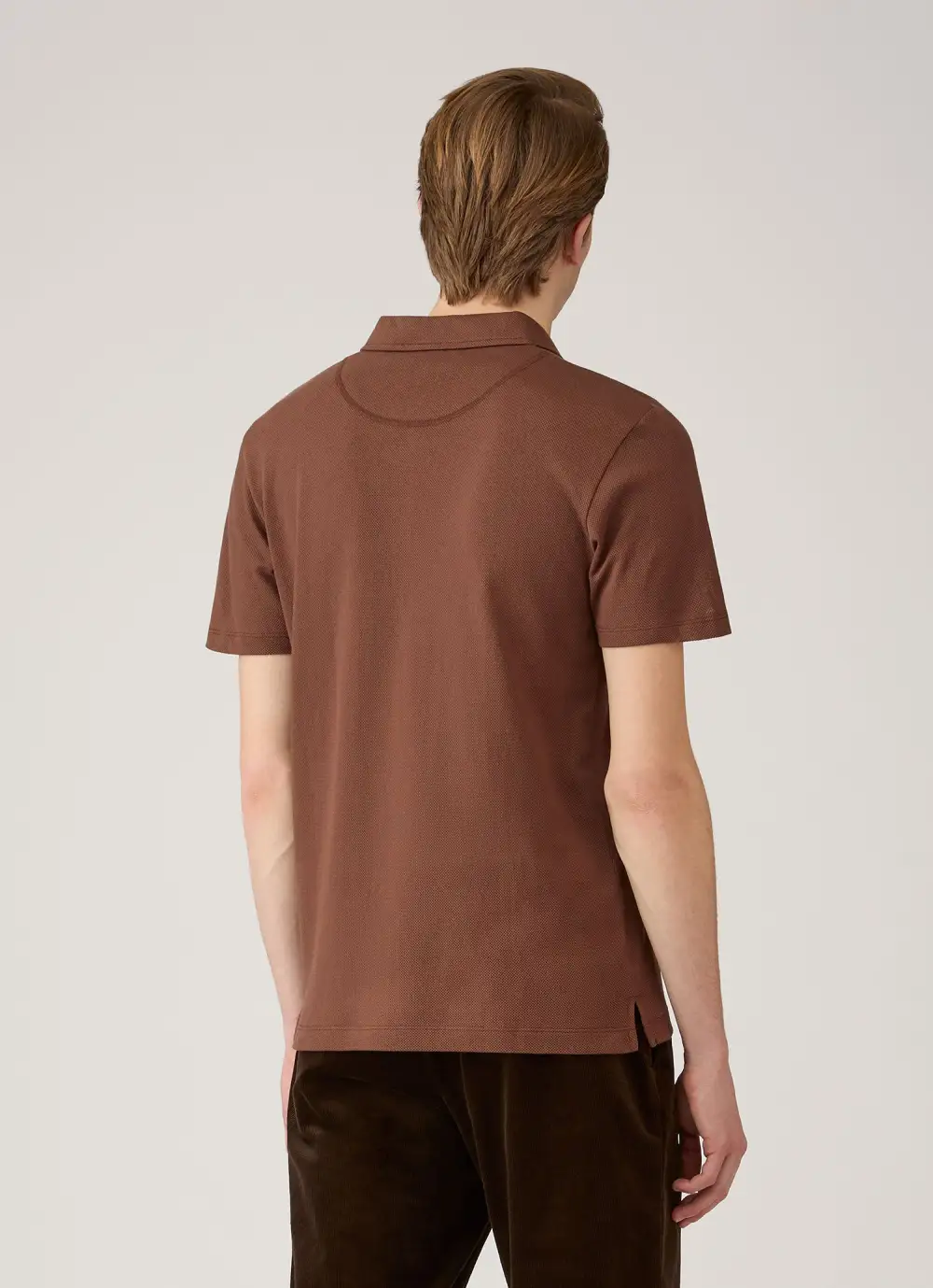 Classic Everyday Slim Fit Mesh Cotton Short Sleeve Polo Shirt
