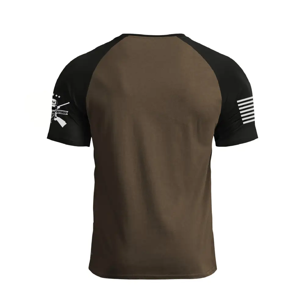 I AM BROKEN 100% COTTON RAGLAN GRAPHIC TEE