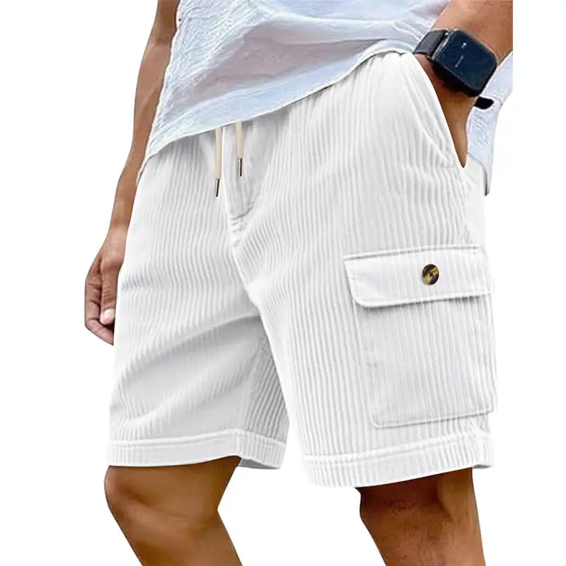 Men's Rugged Cargo Shorts with Roomy Pocket Storage