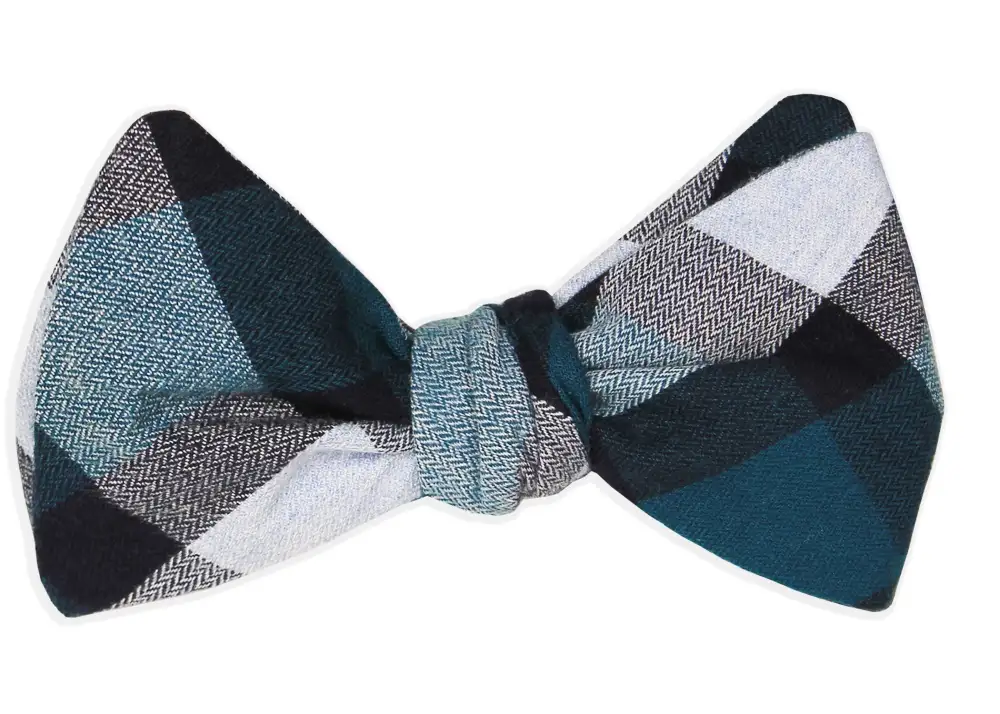 Sophisticated Celebration Plaid Bow Tie