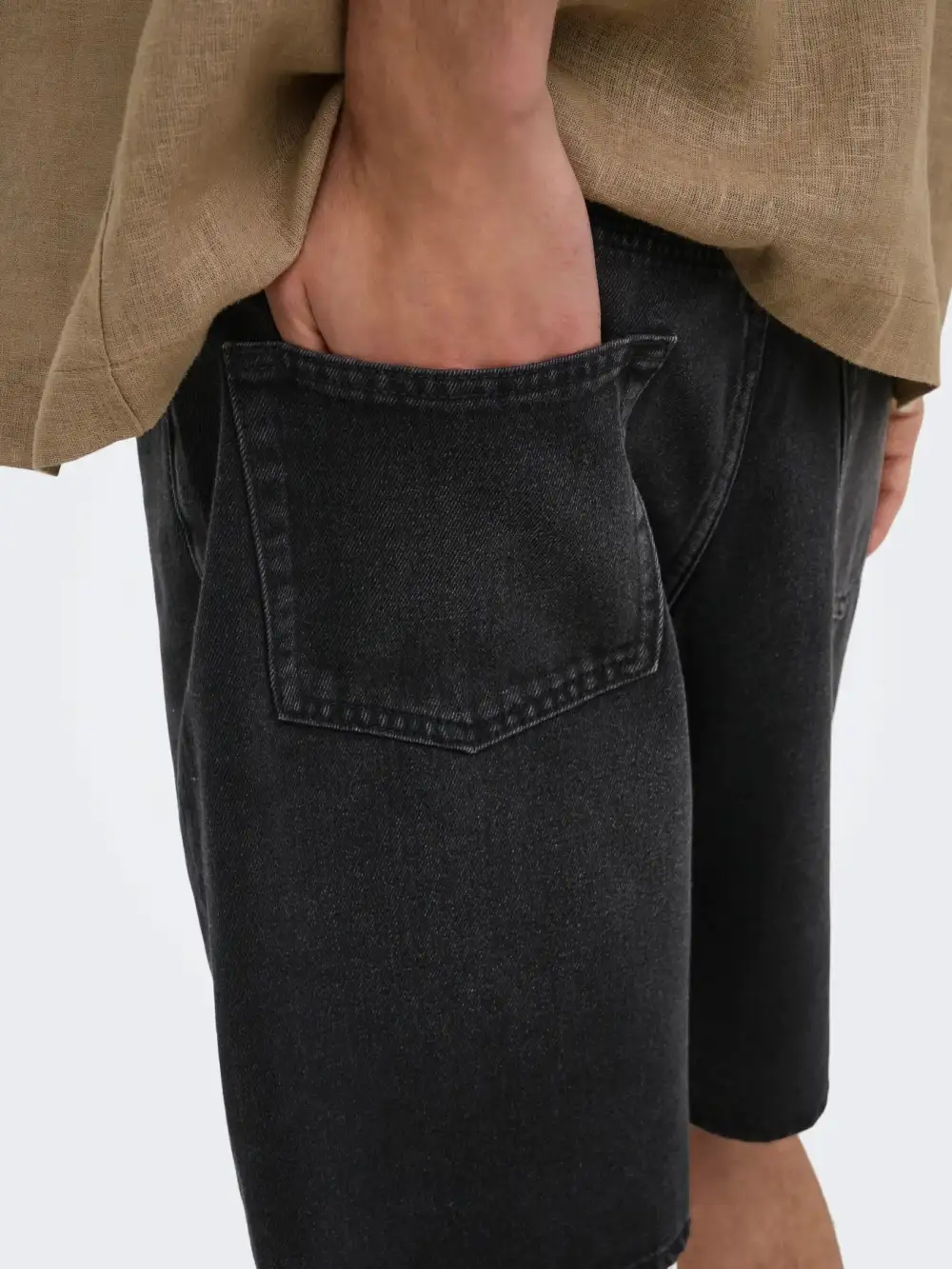 Relaxed Everyday Classic Denim Shorts