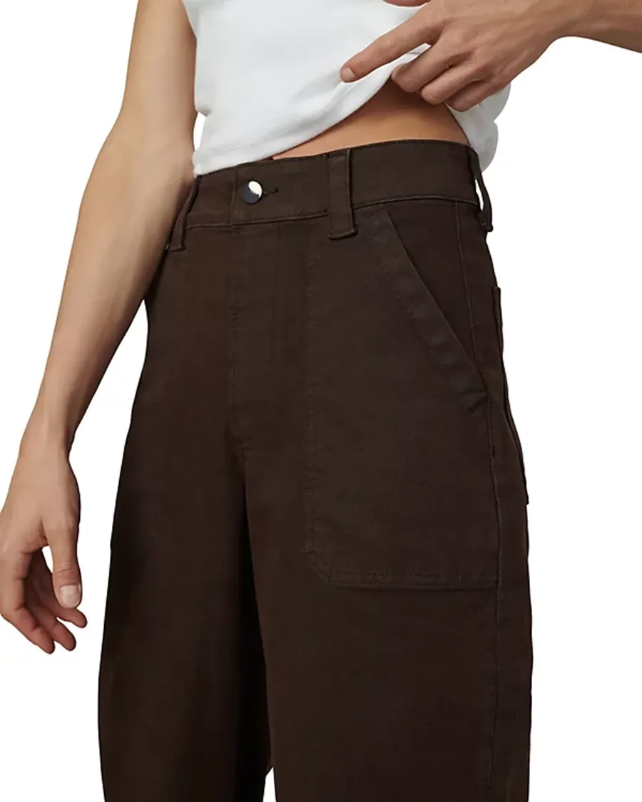 Casual Style High Waist Wide Leg Pants