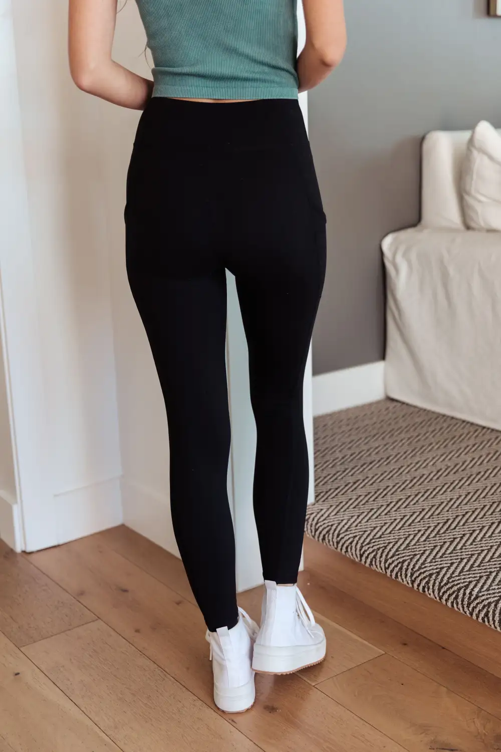 High Waist Side Pocket Leggings
