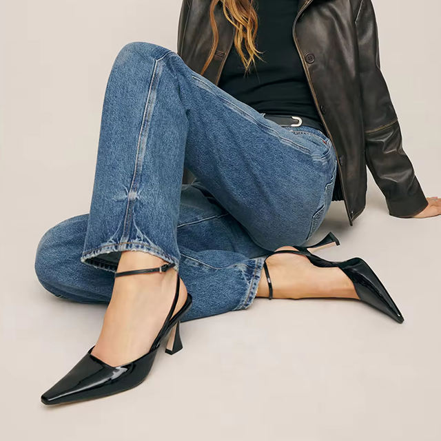 Celestia Elegance Pointed Slingbacks