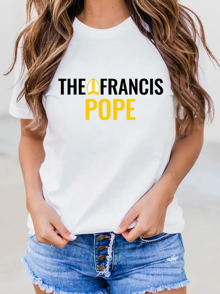 Women's The Francis Pope Printed Tee