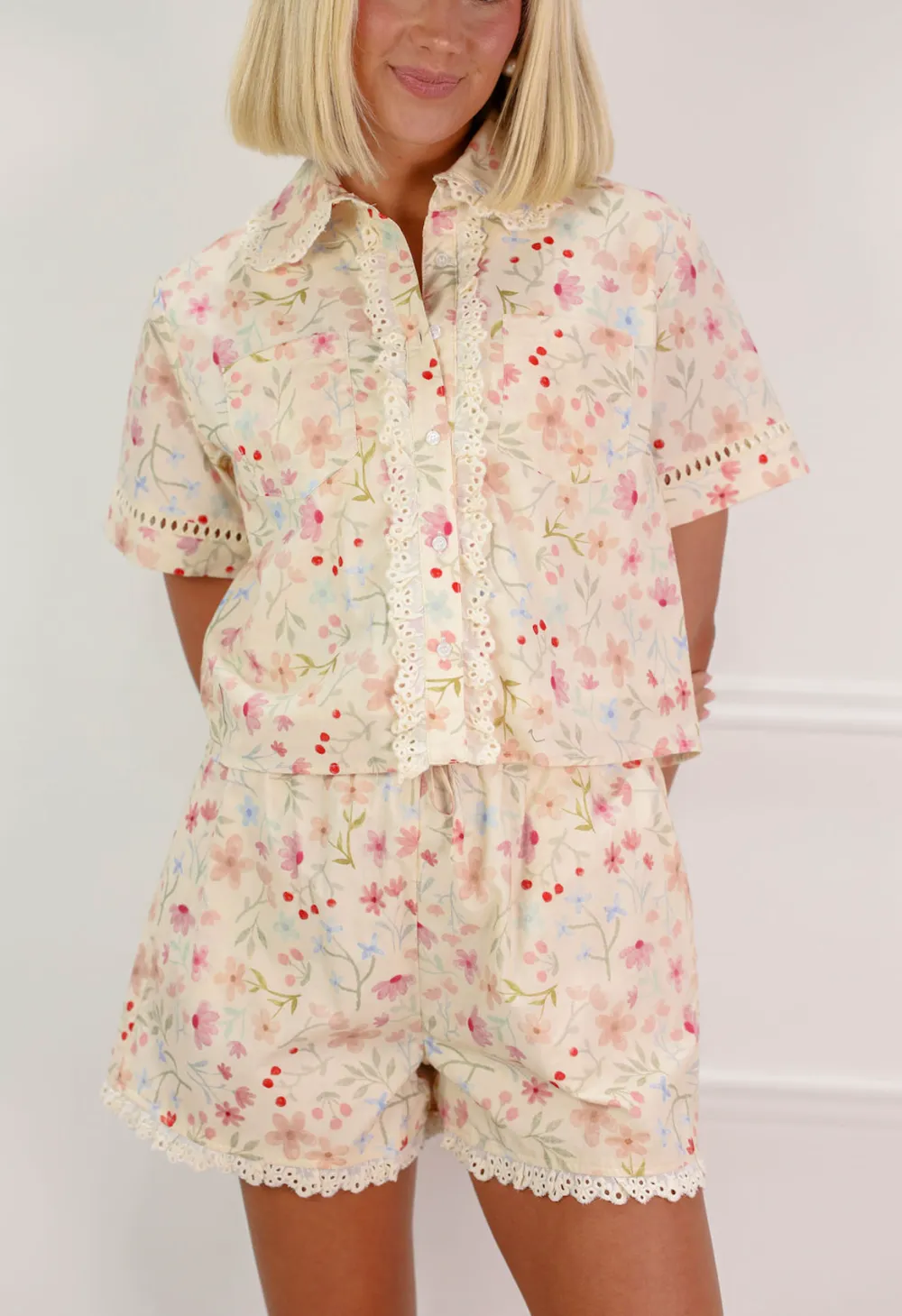 Tailored Statement Shorts Set