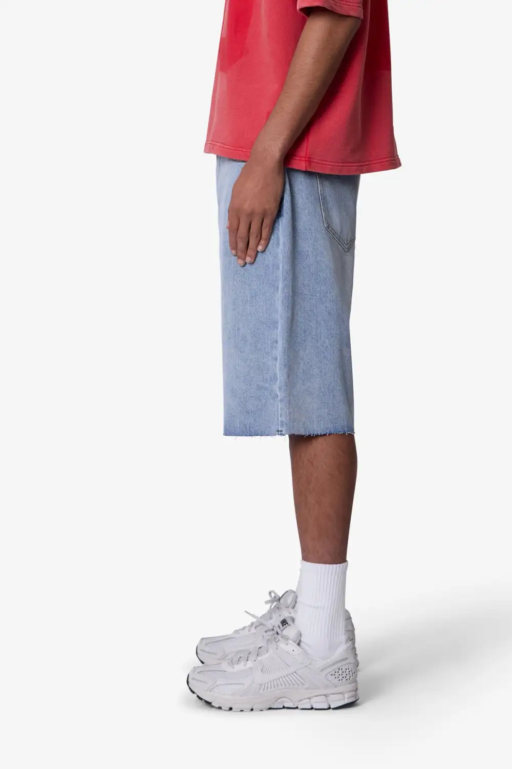 Everyday Baggy Cut Off Denim Shorts