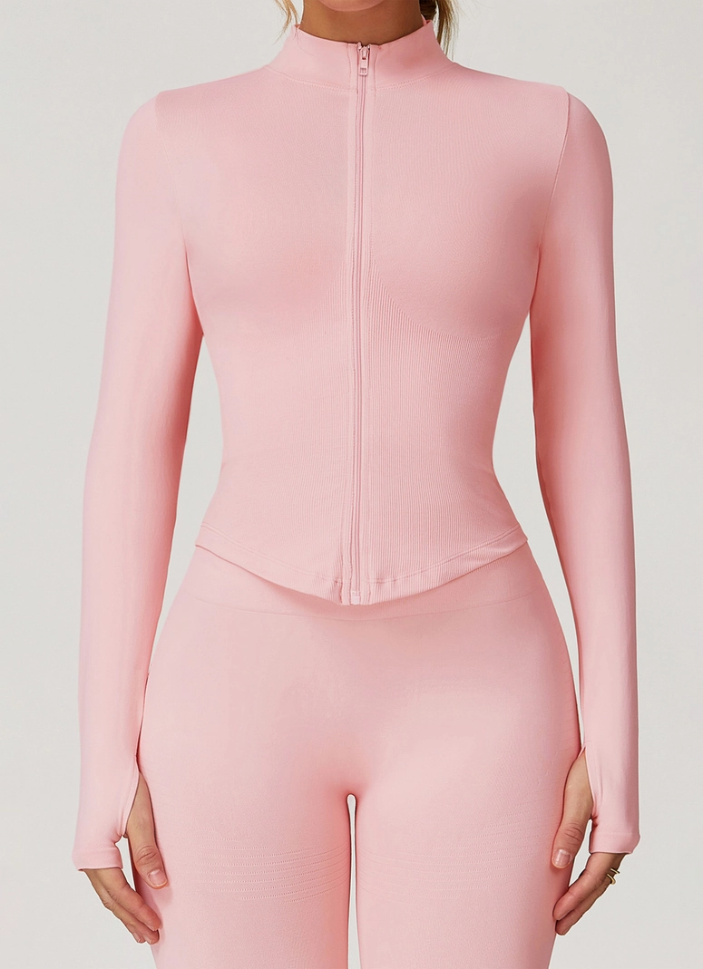 Zip Up Active Jacket Set