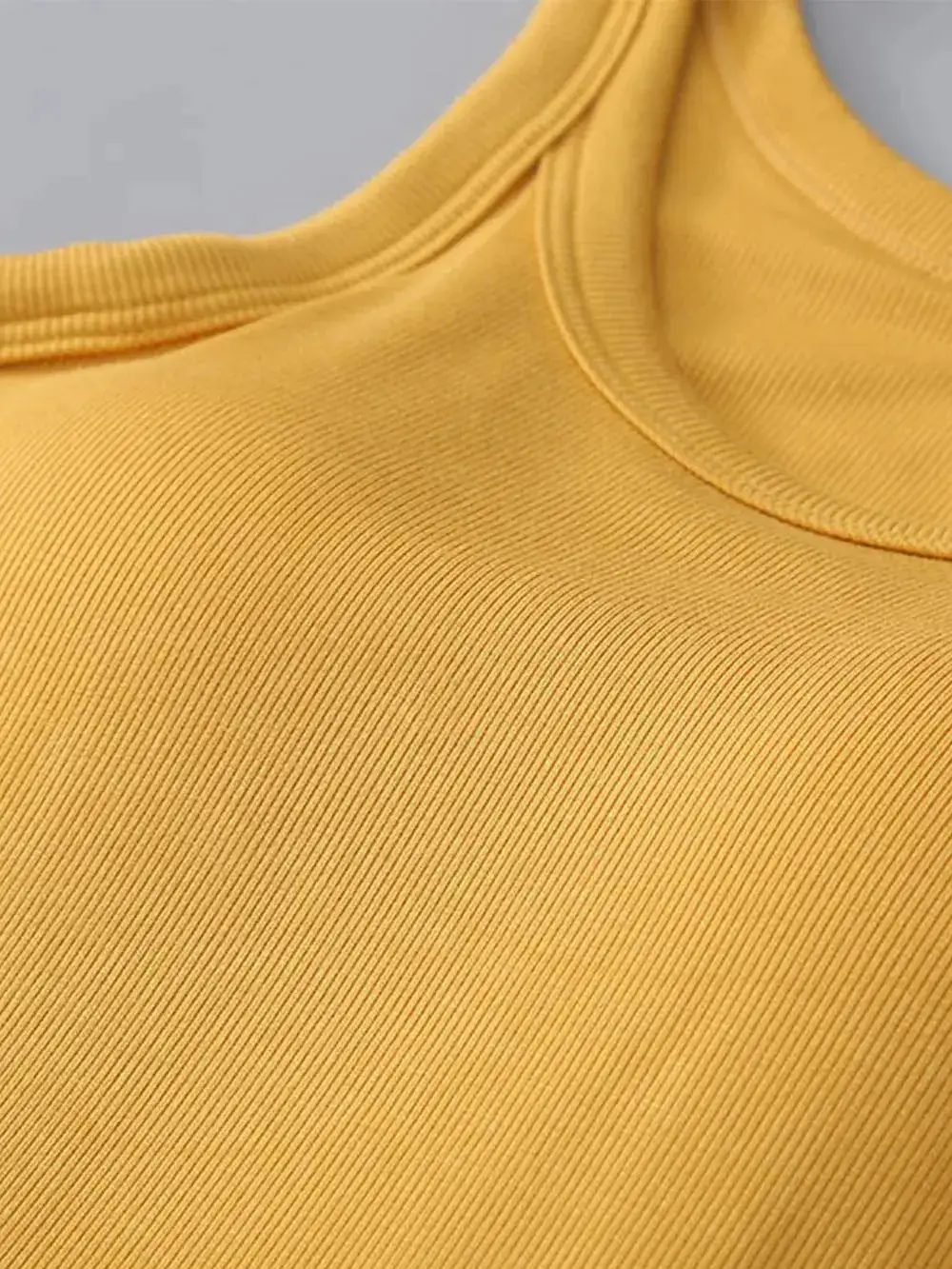 Round Neck With Built