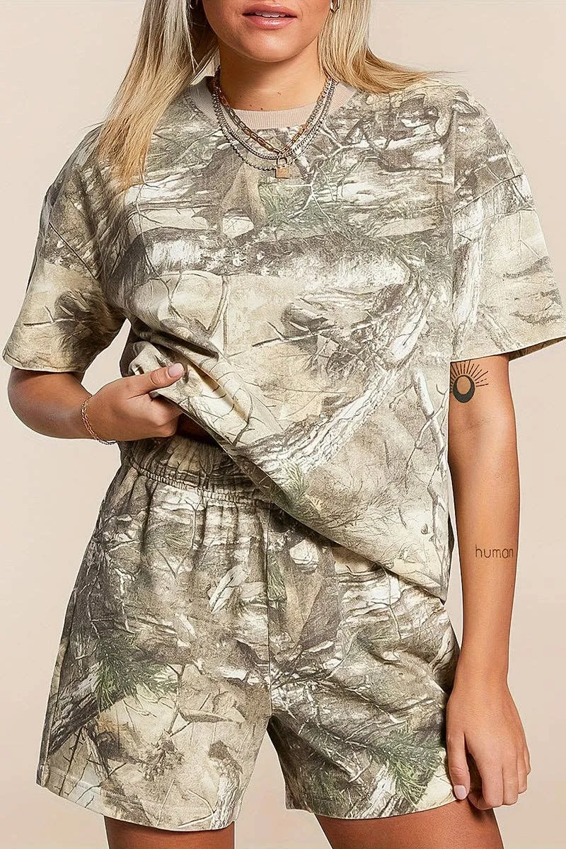 Camo Two Piece Set